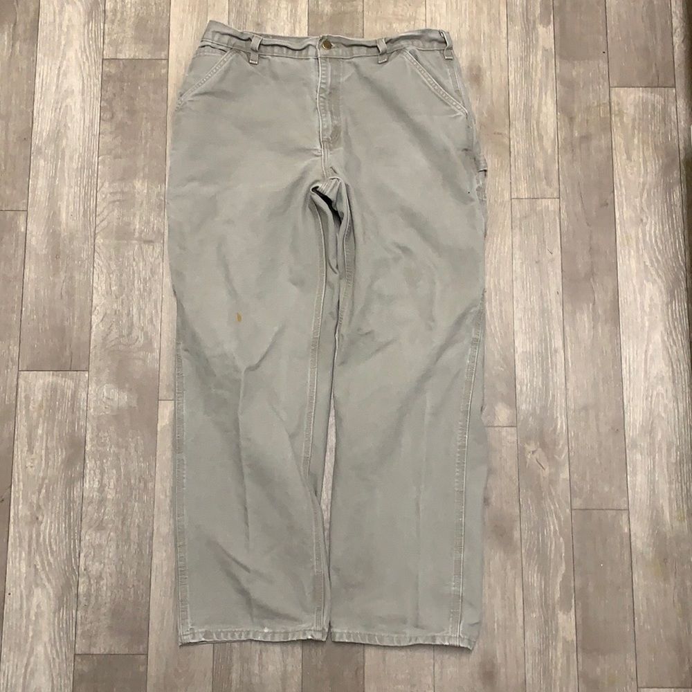Mens Carhartt Carpenter Loose Fit Painter Work Durable Pants